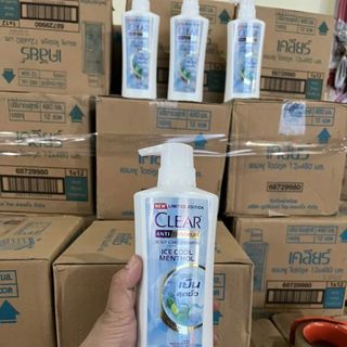 Dầu Gội Clear Thái Chai Đơn 400ml (Thùng 12 Chai)