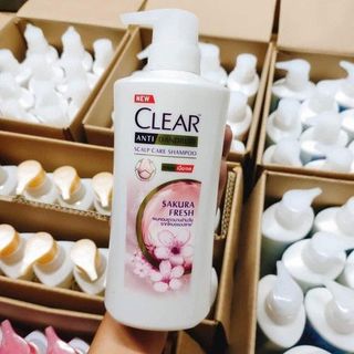Dầu Gội Clear Thái Chai Đơn 400ml (Thùng 12 Chai)