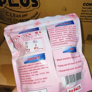 Viên Giặt Xả 5 in 1 USA Bịch 50 Viên (Thùng 18 Bịch)