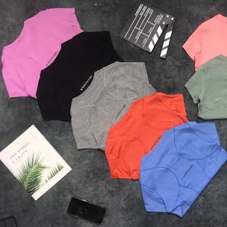 Áo nữ xược 60k Size m l xl xxl Ri 2222 Tách nửa ri được mới nhất 2024 Thể Thao cao cấp Siêu Đẹp Giá Sỉ,