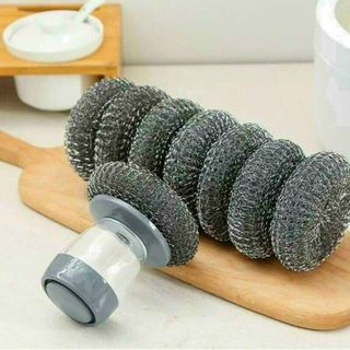 Cọ Xoong Nồi Có Tay Cầm