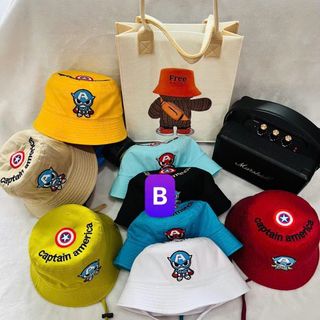 Mũ bucket trẻ em đủ mẫu heo pep pa CQ