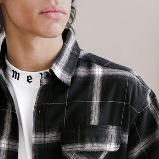 Áo khoác caro flannel cotton nam nữ