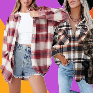 Áo khoác caro flannel cotton nam nữ