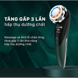 MÁY MASAGE MẶT SIÊU ÂM XL06 LÀM SẠCH, TRẺ HÓA, SĂN CHẮC DA - GDN