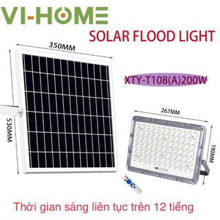Đèn pha năng lượng mặt trời 300W