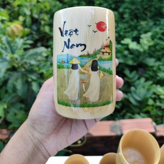 ly tre, cốc tre in cảnh việt nam