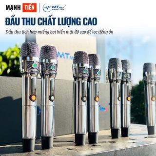 Micro MTMAX AK99Plus Cho Dàn Karaoke, Loa Kéo, Amply Cao Cấp Chính Hãng