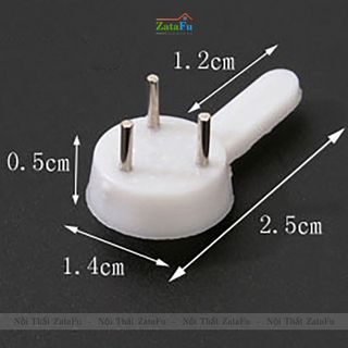 Sỉ Đinh Treo Tường 3, 4 Chân Đinh Móc Đóng Tường 2.5cm 3cm 4cm 5cm Bán Theo Gói