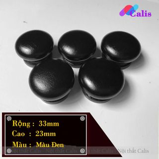 Combo 10 Tay Nắm Cửa Tủ Gỗ Hình Núm Tròn G-01
