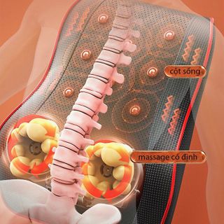 Gối Massage Cổ Vai Gáy Hồng Ngoại RULAX RL19 Phiên Bản Cao Cấp Kết Hợp Nam Châm,Kèm Điều Khiển