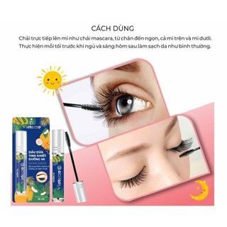Dầu dừa tinh khiết mỹ phẩm Vietcoco Dưỡng mi 10ml