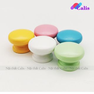 Combo 10 Tay Nắm Cửa Tủ Gỗ Hình Núm Tròn G-01