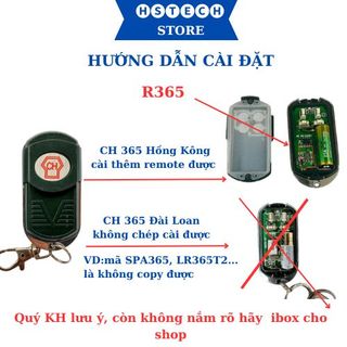 [Hỏa tốc từ Q.Gò Vấp] Bộ điều khiển cửa cuốn YH Hstech siêu xịn tần số 433mhz