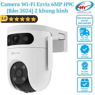 Camera Wi-Fi Ezviz 6MP H9C [Bản 2024] 2 khung hình 3MP + 3MP — Tặng thẻ 128GB giá sỉ