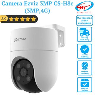 Camera Ezviz 3MP CS-H8c (3MP,4G) — Hỗ trợ khe sim 4G (Viettel, Mobi, Vina) giá sỉ