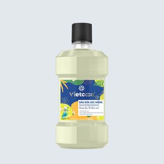 Nước súc miệng dầu dừa nguyên chất ép lạnh Vietcoco hương bạc hà bảo vệ răng miệng dung tích 225ml giá sỉ
