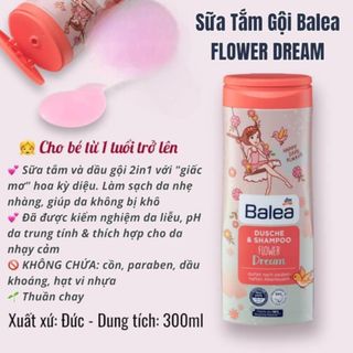 Sữa tắm gội trẻ em Balea 2 trong 1