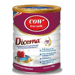 Sữa Bột Cow True Milk Dicerna 900G - Dinh dưỡng đặc biệt cho người tiểu đường