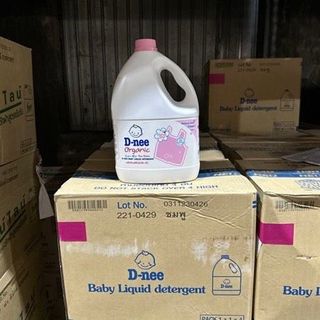 Nước Giặt Dnee 3000ml Màu Hồng Chính Hãng Thái Lan ( Thùng 4 Can )