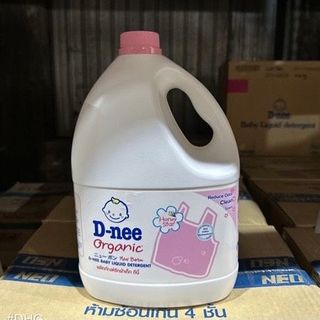 Nước Giặt Dnee 3000ml Màu Hồng Chính Hãng Thái Lan ( Thùng 4 Can )