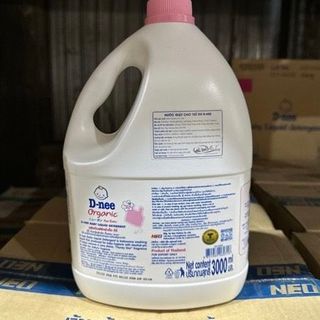Nước Giặt Dnee 3000ml Màu Hồng Chính Hãng Thái Lan ( Thùng 4 Can )