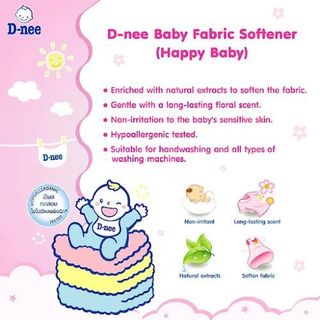 Nước Giặt Dnee 3000ml Màu Hồng Chính Hãng Thái Lan ( Thùng 4 Can )