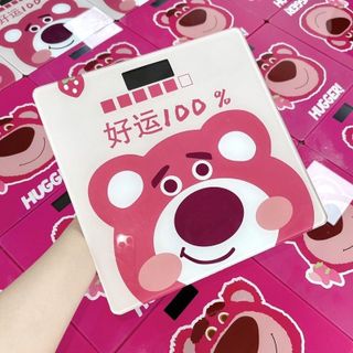 Cân Điện Tử Gấu Dâu