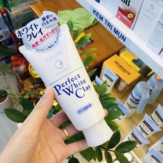 Sữa rửa mặt Shis eido Sen ka Trắng Perfect White Clay 120g