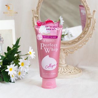 Sữa Rửa Mặt Làm Sạch Sâu, Sáng Hồng Sen ka Perfect Whip Berry Bright 100