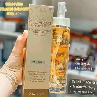 Tinh chất trắng da Collagen & Luxury Gold 3 W Clinic Hàn Quốc giá sỉ