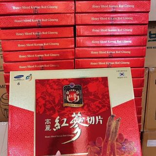 Sâm Lát Tẩm Mật Ong SAMBOK FOOD hộp 10 gói x 20g (thùng 30 hộp)