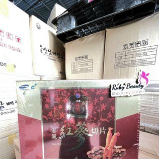 Sâm Lát Tẩm Mật Ong SAMBOK FOOD hộp 10 gói x 20g (thùng 30 hộp)