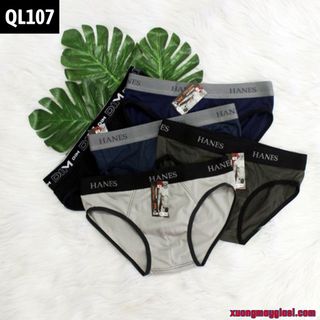 Quần lót, quần xì, quần tam giác nam cao cấp thun 4 chiều trơn có nhiều lưng (Mã QL107)