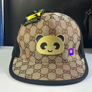 Mũ lưỡi trai trẻ em đính gấu trúc CQ