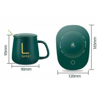 Set Cốc Hâm Nóng Lucky Kèm Đế Hâm Nóng