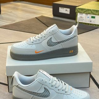 Giày Thể Thao Sneaker AF1 Low ‘Wolf Grey Kumquat’ ( High Quality ) ( Sẵn Kho )