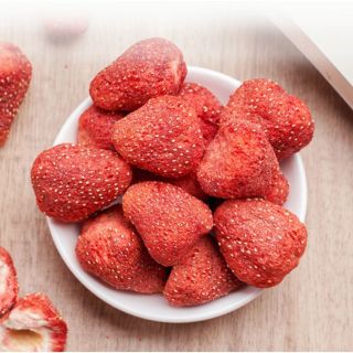 DÂU TÂY SẤY GIÒN ĐÀ LẠT LOẠI NGON: CHUA CHUA NGỌT NGỌT + GIÒN RỤM
