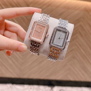 Túi xách quảng châu Đồng Hồ Nữ Mặt Đá Full Box - 09B5420  (Chuyên sỉ túi xách sll, balo, ví, thắt lưng, túi Laptop)