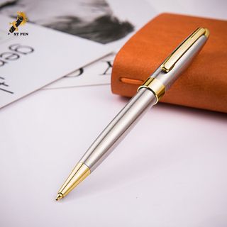 Bút ký kim loại ST01,ngòi bi 0.7mm,khắc tên in logo theo yêu cầu
