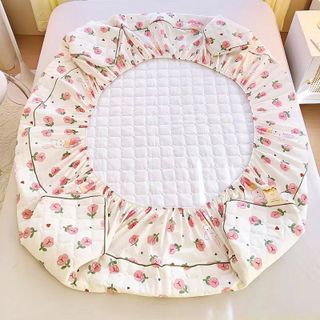 BỘ GA VÀ 2 VỎ GỐI TRẦN BÔNG COTTON ĐŨI XƠ ĐẬU NÀNH LOẠI 1 DÀY ĐẸP MÊ LY CTB668 - BECHIP