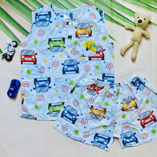 Đồ bộ bé trai sát nách
