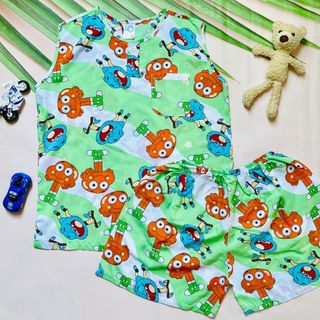 Đồ bộ bé trai sát nách