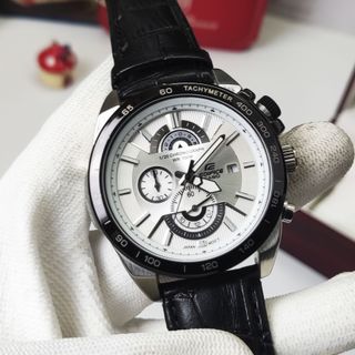 ĐỒNG HỒ NAM CASI0 6 KIM DÂY DA THỜI TRANG HÀNG F1