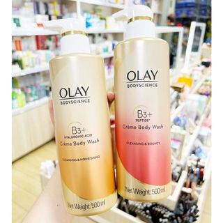 Sữa Tắm Olay Body Science Vàng 500ml (Thùng 12 Chai)