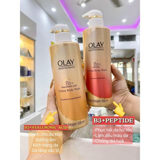 Sữa Tắm Olay Body Science Vàng 500ml (Thùng 12 Chai)