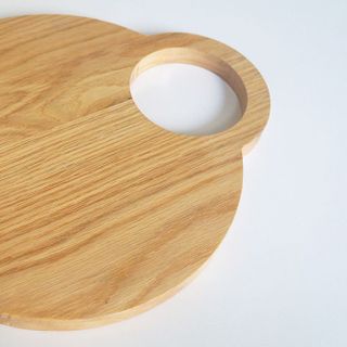 Thớt gỗ trang trí Homie Décor KT01-Kích thước 32 x 27cm - Thiết kế hiện đại, an toàn cho sức khỏe, kháng khuẩn chống mốc