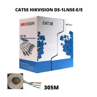 Dây Cáp Mạng CAT5 HIKVISION DS-1LN5E-E/E