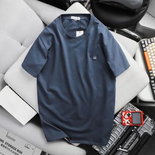 Áo thun nam chất cotton, áo phông nam cao cấp, chất vải cotton 4 chiều mịn mượt - size từ 50kg - 85kg