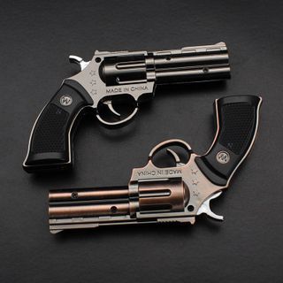 BẬT LỬA KHÈ HÌNH SÚNG RULO MINI SIZE: 12CM - XÀI GAS